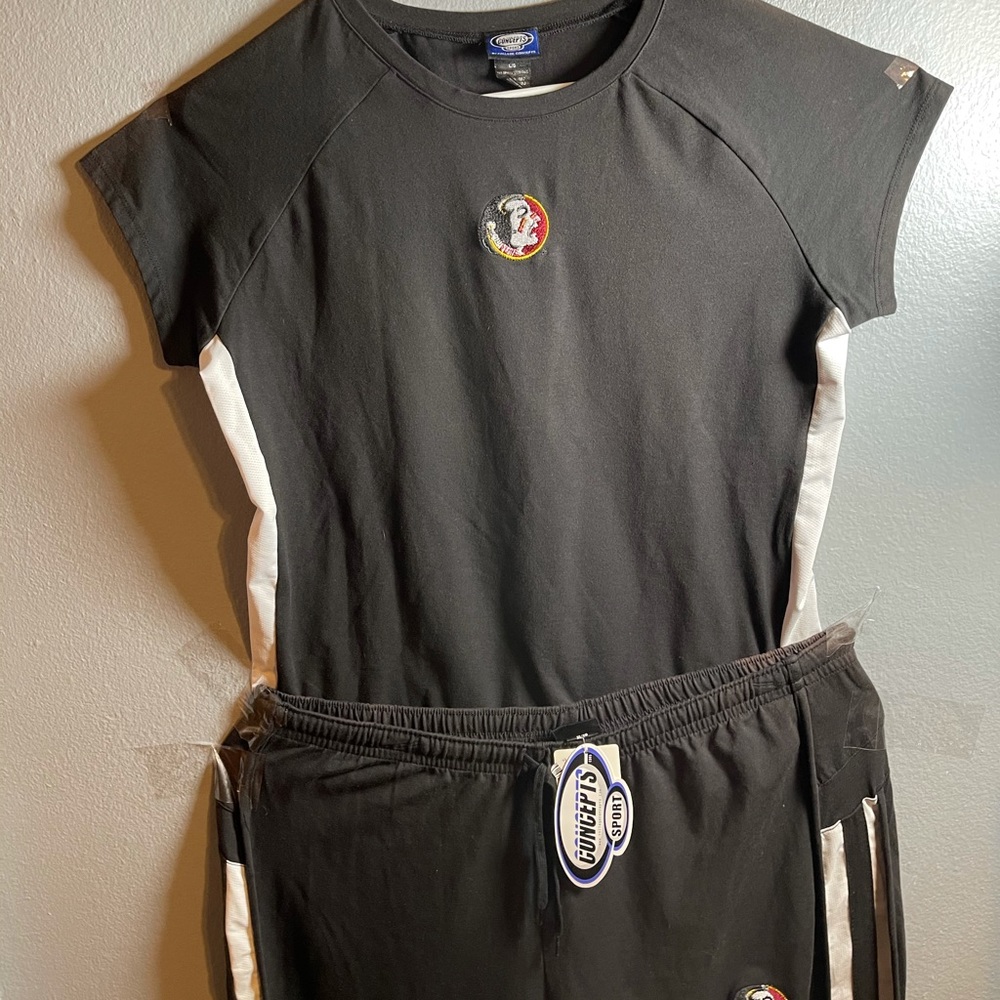 FSU Football Woman’s 2 Piece Set XL NWT